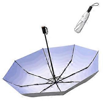 Folding Umbrella for Adults and Children UV50+ Protection Waterproof Sunshade with Aluminum Alloy Frame Windproof for Camping Shopping Walking