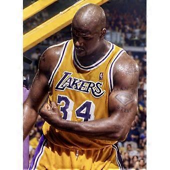 * SHAQ * Archiwalne zdjęcie drużyny koszykarskiej Lakers FDN159