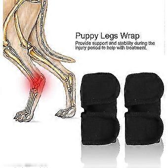 2pcs Hund Katze Beinstütze, Ellbogenschutz Warme Knieschoner Chirurgie Wunde Leggings Schutz Hund Beinstütze