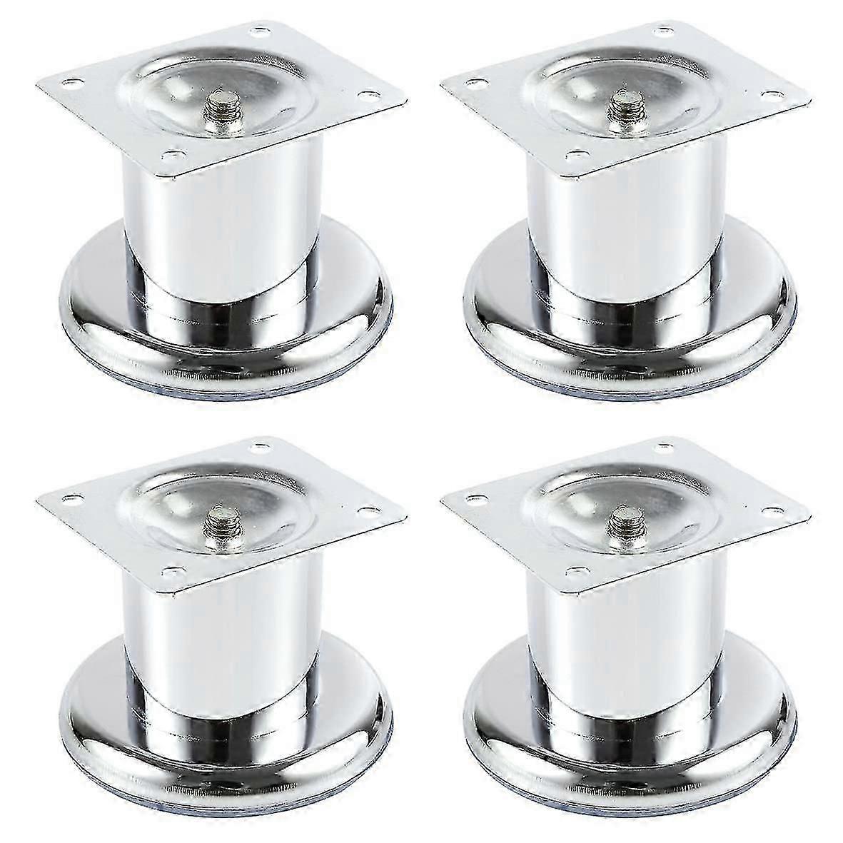 4 x Møbelfødder Garderobefod Sengfødder Sofafødder Møbelben (60 mm) GIX