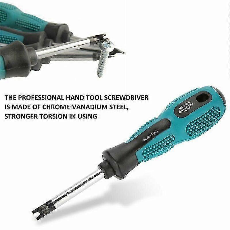 Screwdriver Set, U Fork Type Screwdriver 4pcs/Set U-Fork Screwdriver Magnetic Screwdriver Slotted Screwdriver Multi-Function Hand Tool Kit