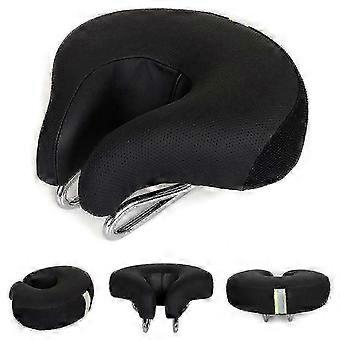 Noseless Bike Saddle Super Soft Thick Cushion