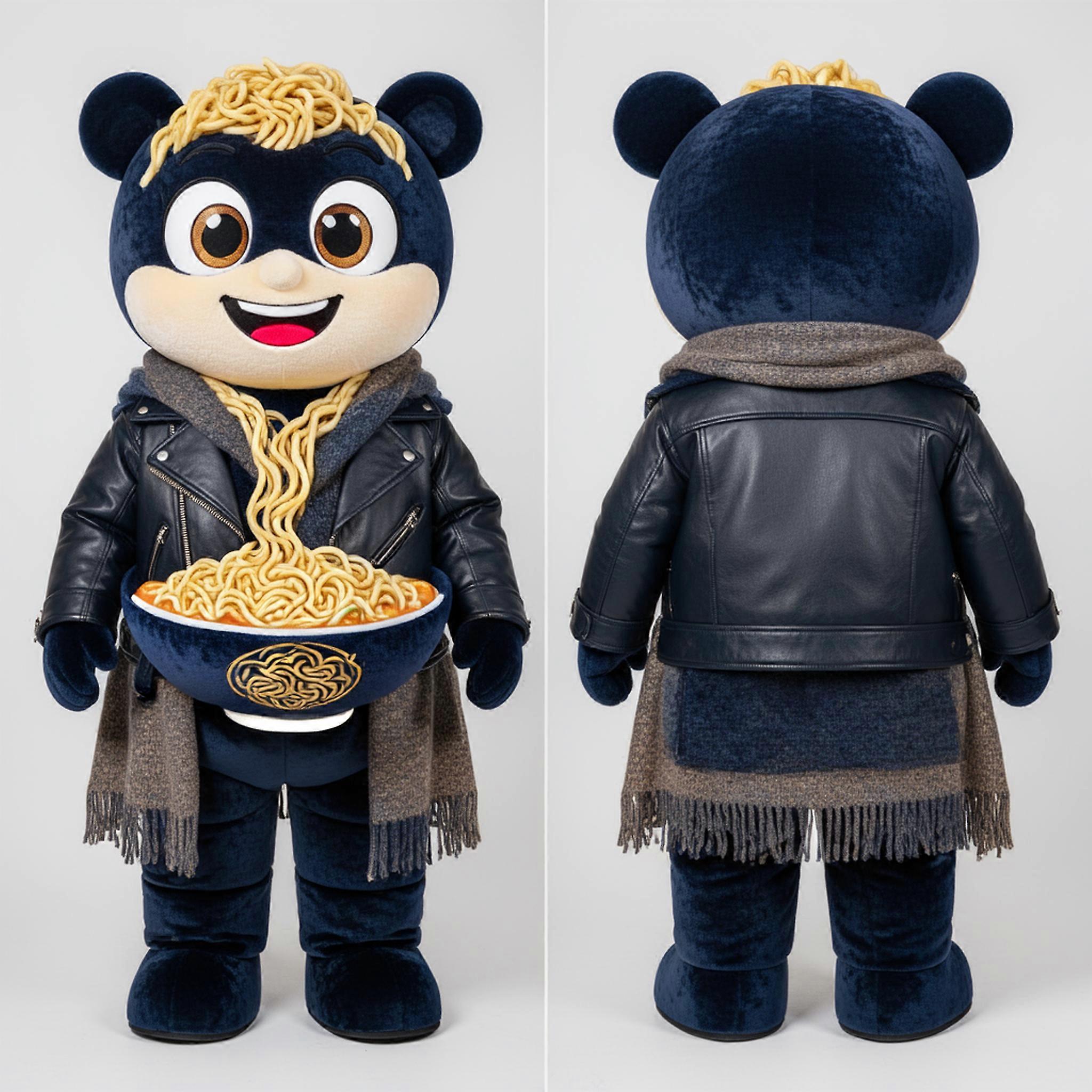 MASTICOT Indigo Velvety Ramen Mascot