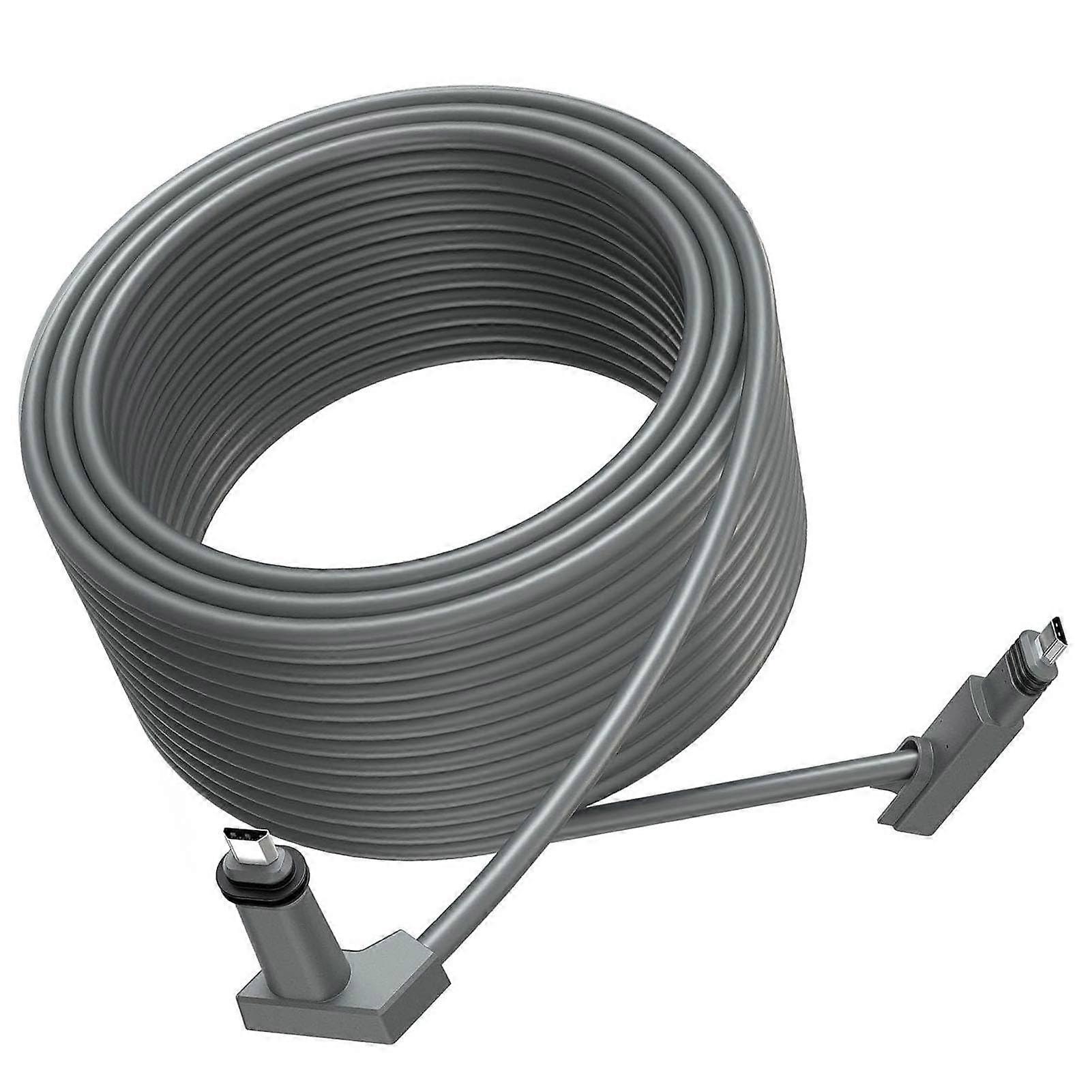 Replacement V2 Rectangular Extension Cord with Secure Connector, Durable Gray Design Compatible with Starlink