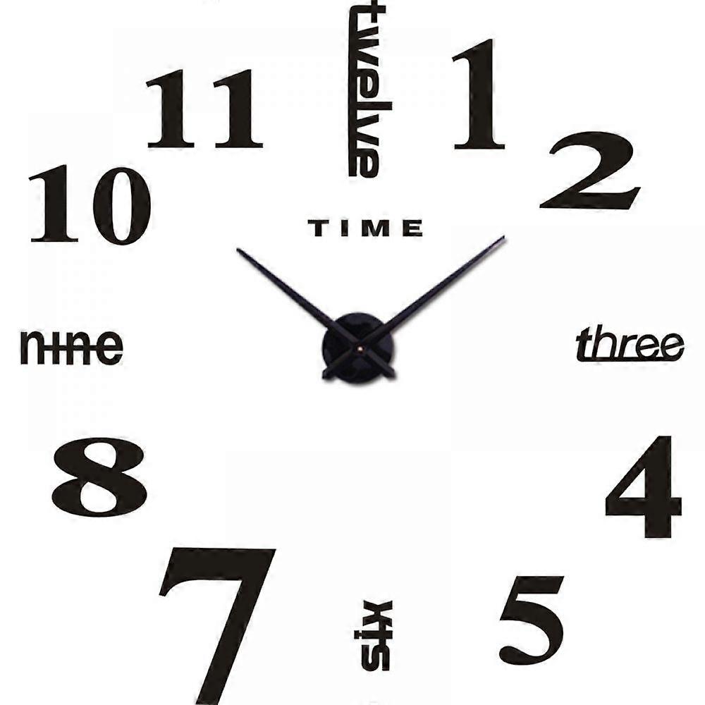 Silent Modern Large Wall Clock