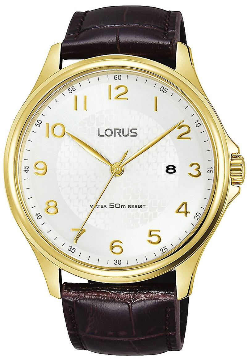 Lorus classic man Quartz Analog Man Watch with RS984CX9 Cowskin Bracelet