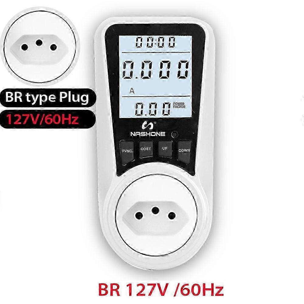 Digital AC Power Meter 220V 110V EU Plug