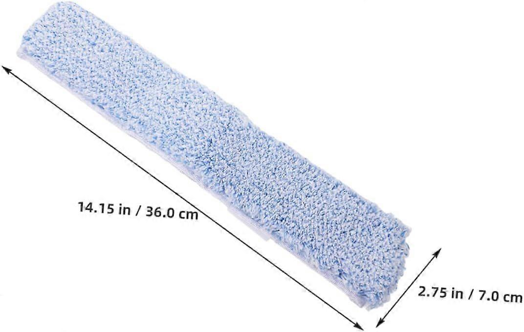 2pcs Window Cleaning Pad Replacement Head for Glass Squeegees