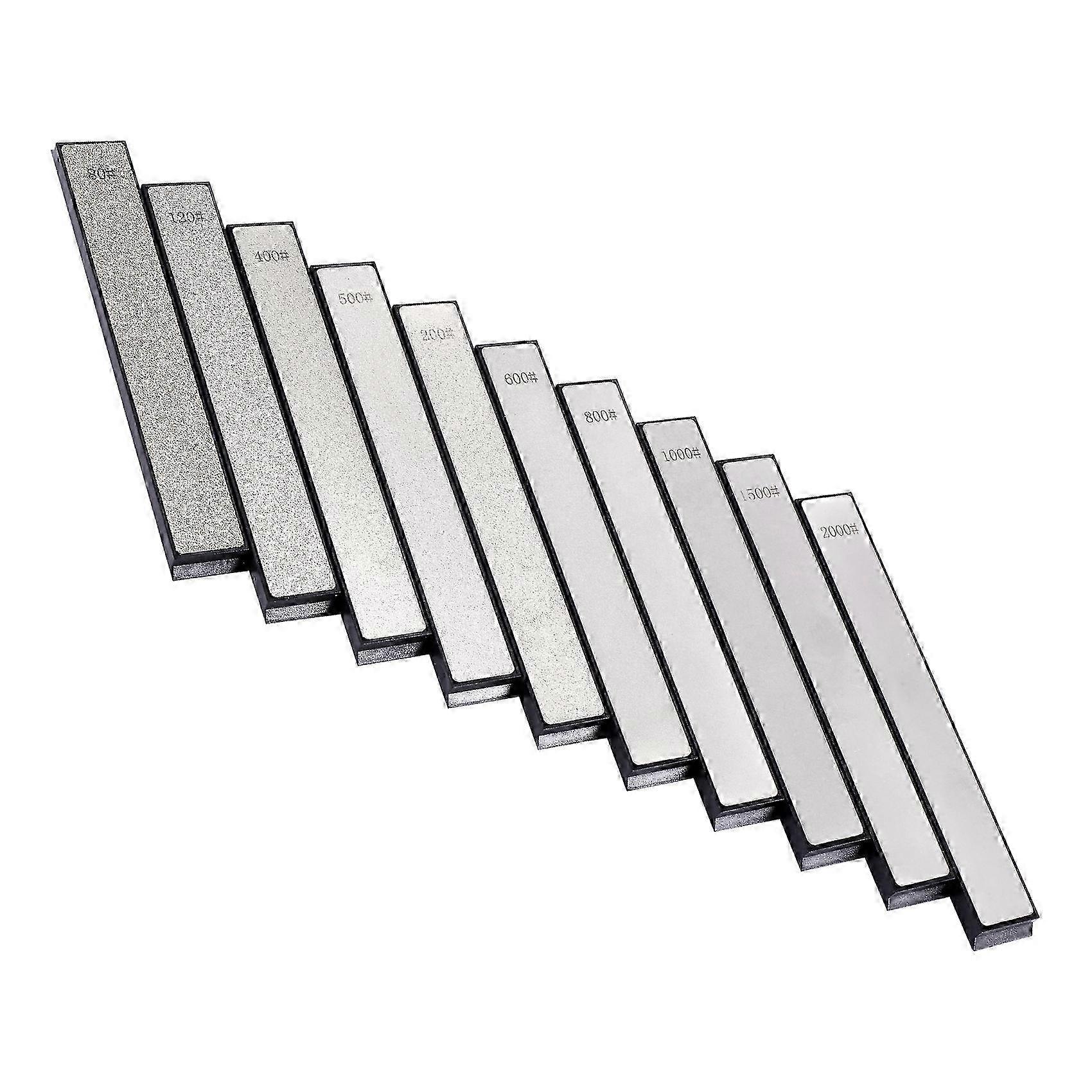 10Pcs Set Diamond Whetstone Knife Sharpener compatible with Edge Sharpener