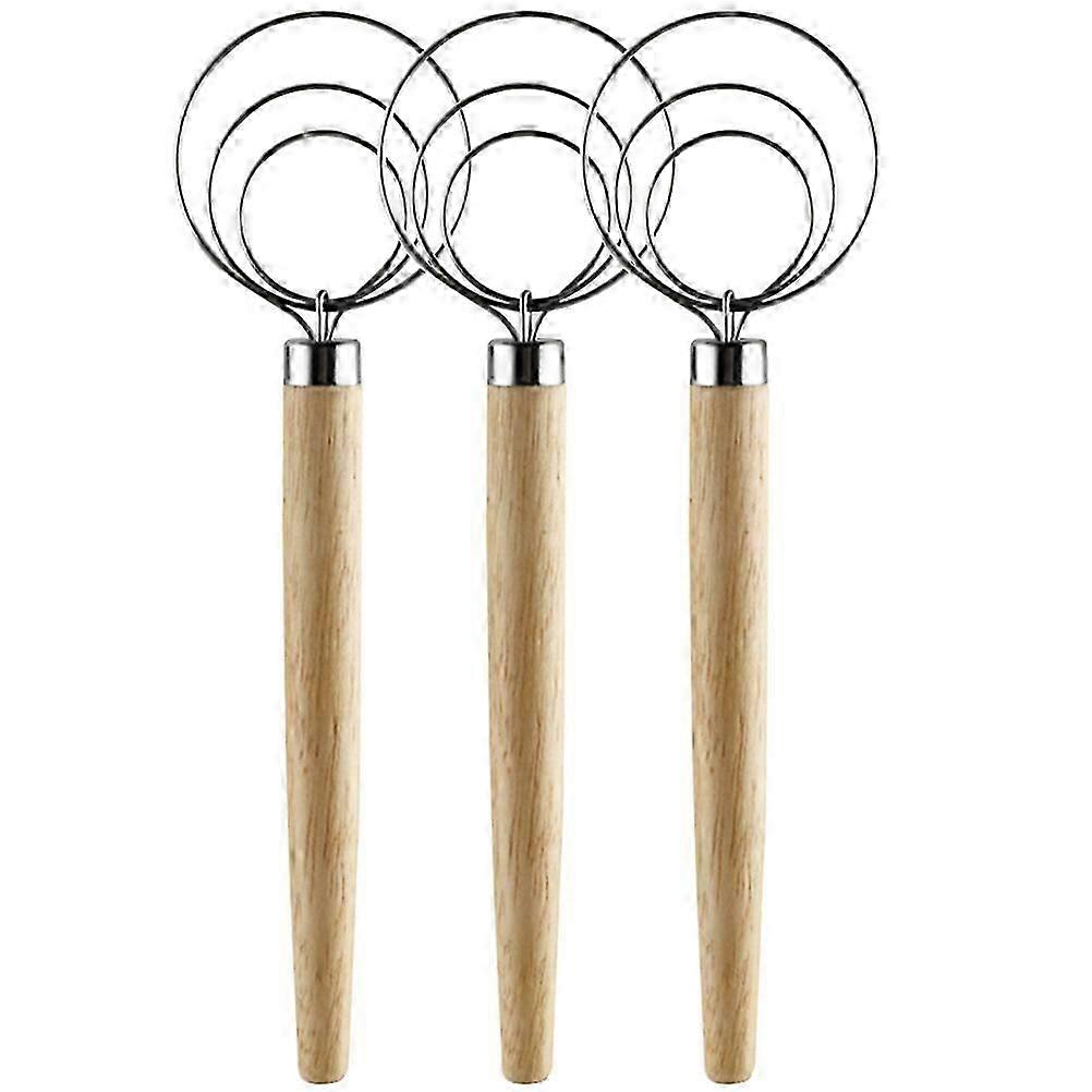 Multi-Function Egg Whisk Ergonomic Kitchen Egg Mixer for Mixing 3Pcs