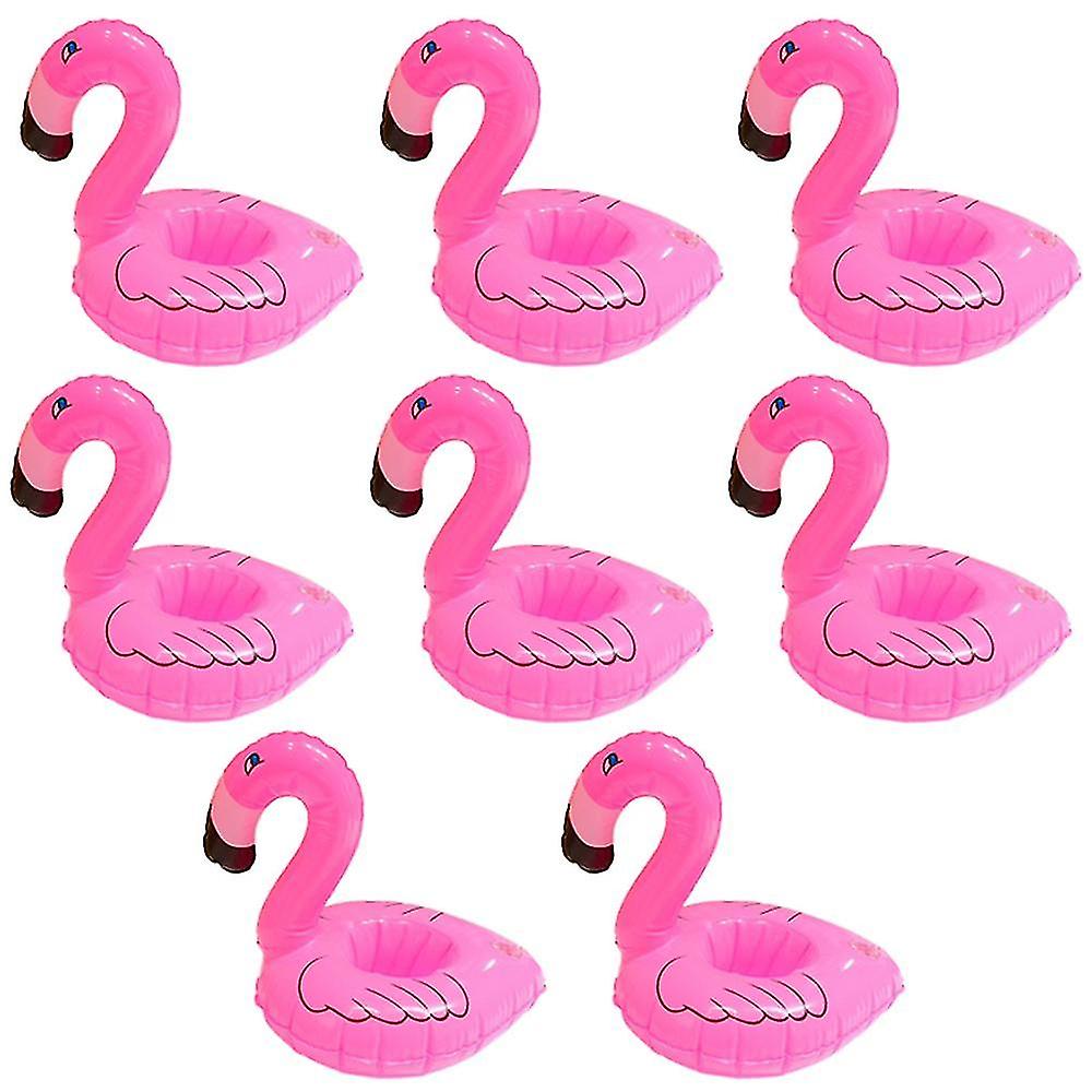 8pack Inflatable Floating Drinking Holders, Drink Floats Inflatable Cu