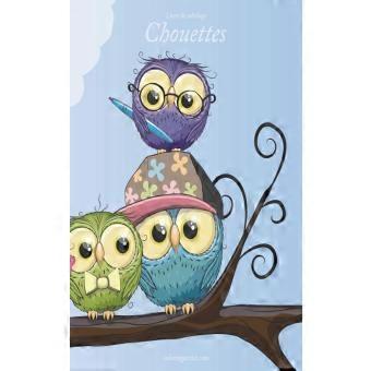 Livre De Coloriage Chouettes 1 & 2
