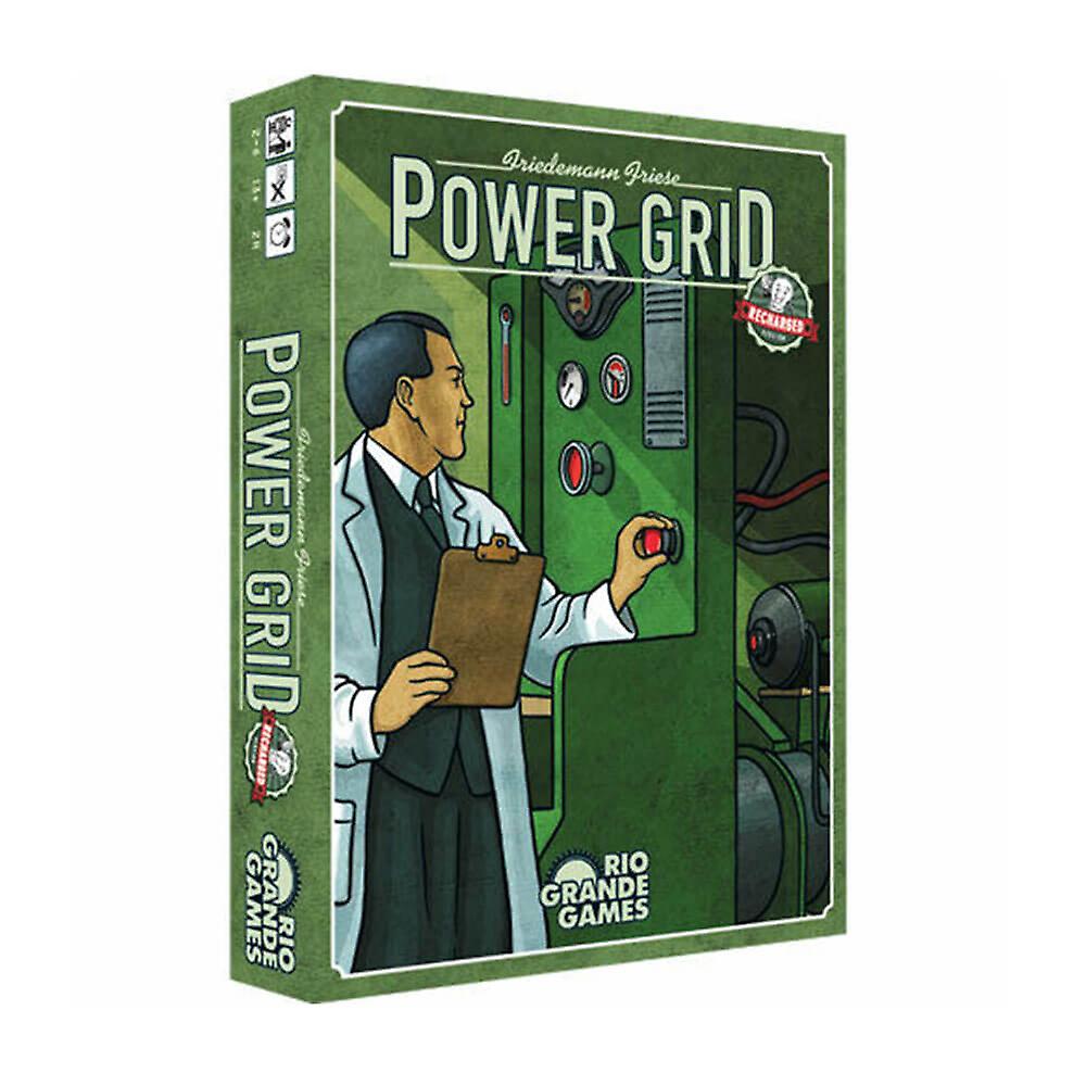 Power Grid RechargedCooperative And Competitive Fun With Family Board Game