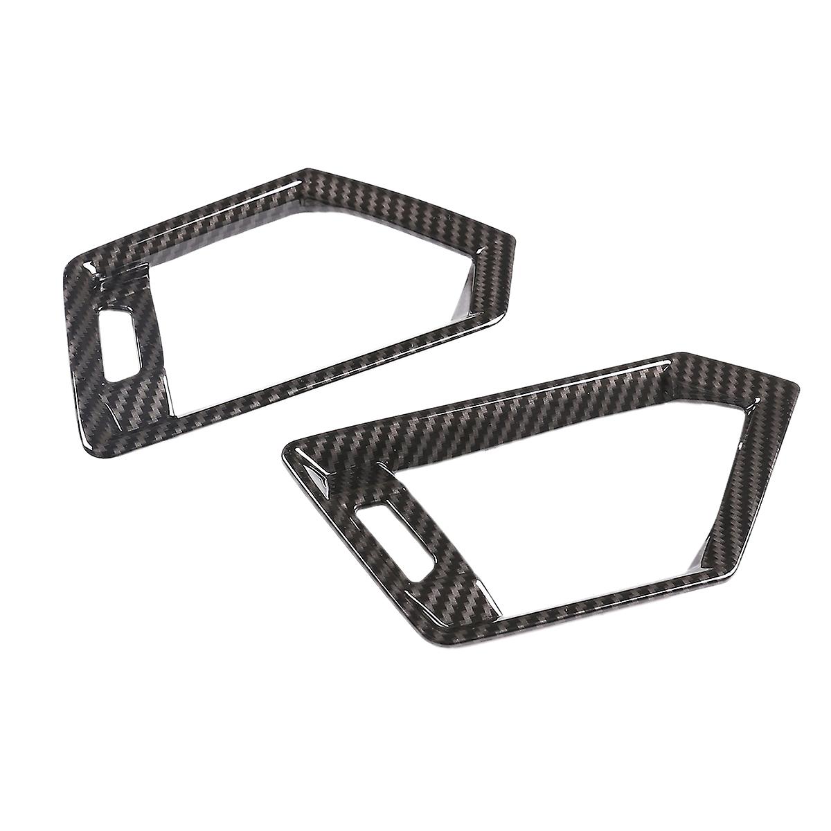 For 3 Series G20 G28 2019-2020 Carbon Fiber Side Air Conditioning Vent Outlet Cover Sticker