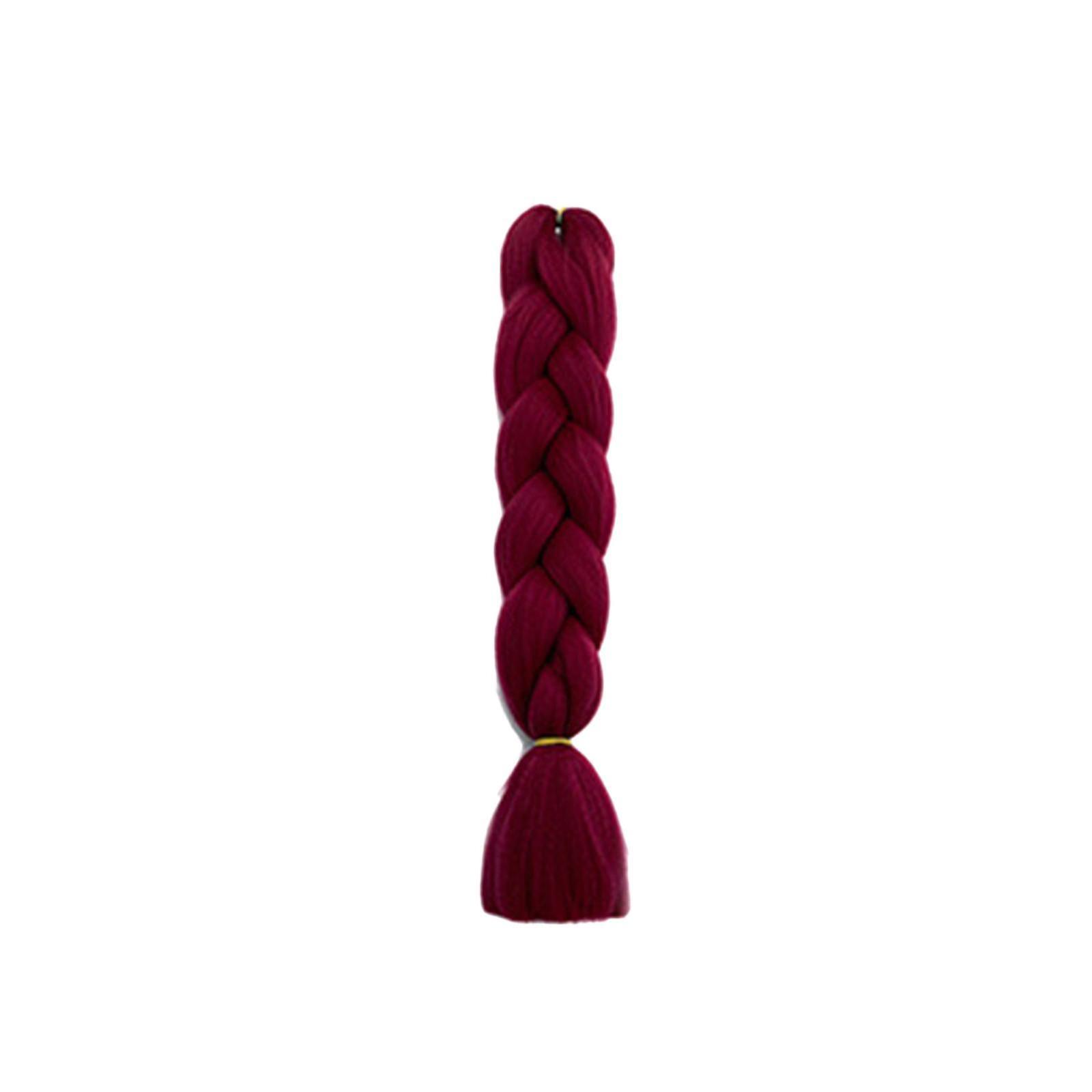 Zapletanie vlasov 60cm predlžovanie vlasov Syntetické vlákno háčkovanie Vrkoč Dreadlocks Viacfarebné