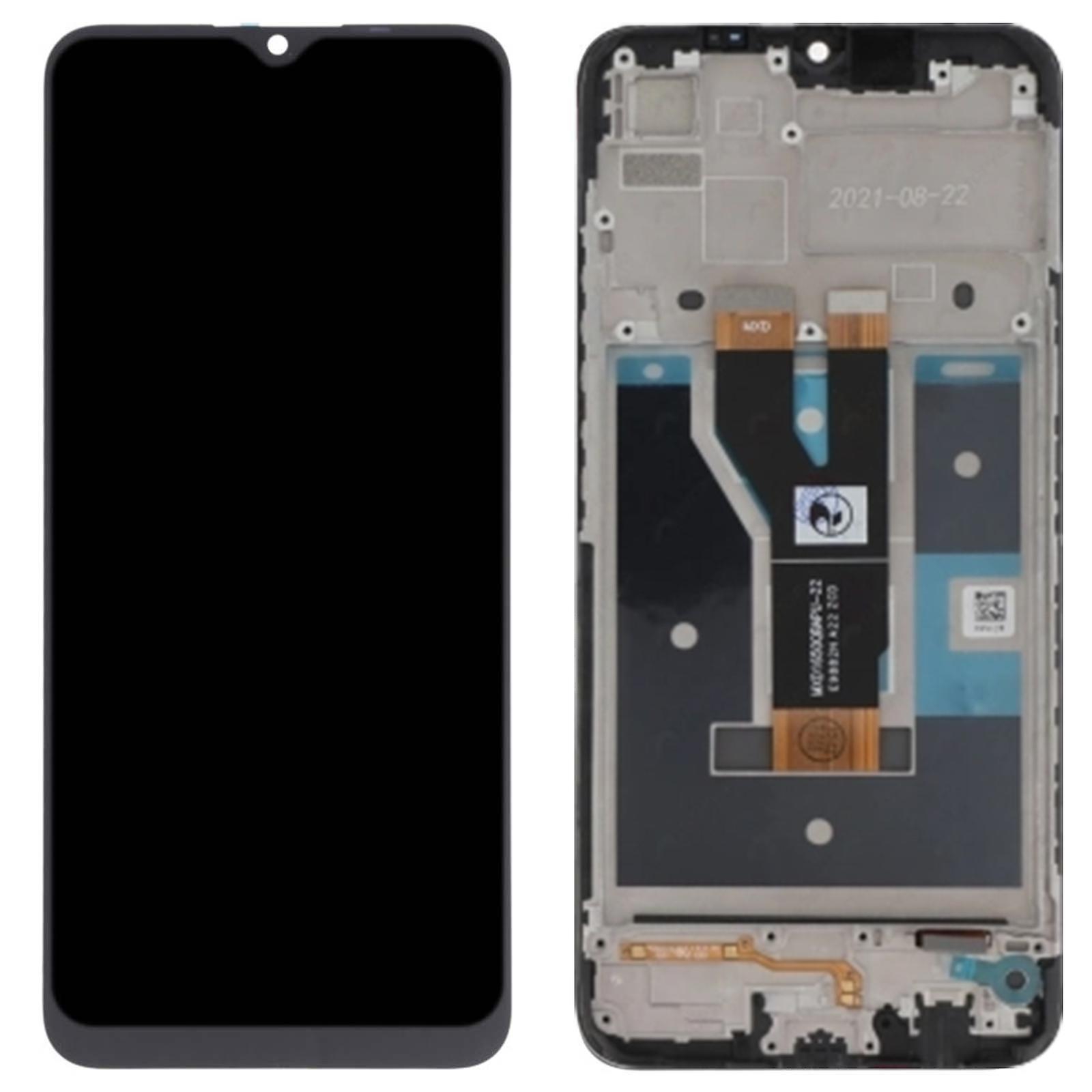 Complete Block for Realme C11 2021 LCD Tactile Screen Compatible Black