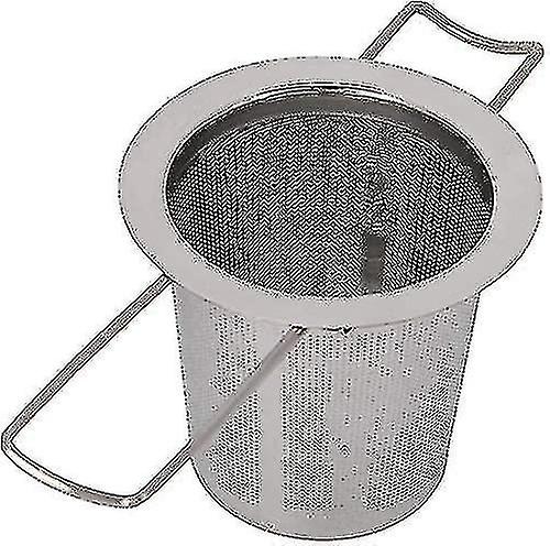 Rustfritt stål tefilter te og kaffe infuser fine mesh filtre for løs te filter