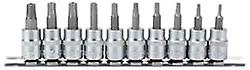 Draper 16332 Tx-Star Sec 10pc 3/8" Sock Bit