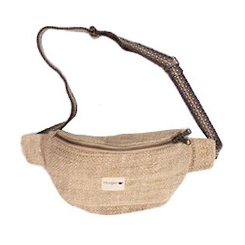 Jannu beige hemp belt bag 1 unit