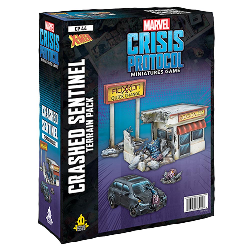 Marvel Crisis Protocol Crashed Sentinel Highly Interactive Miniature Game