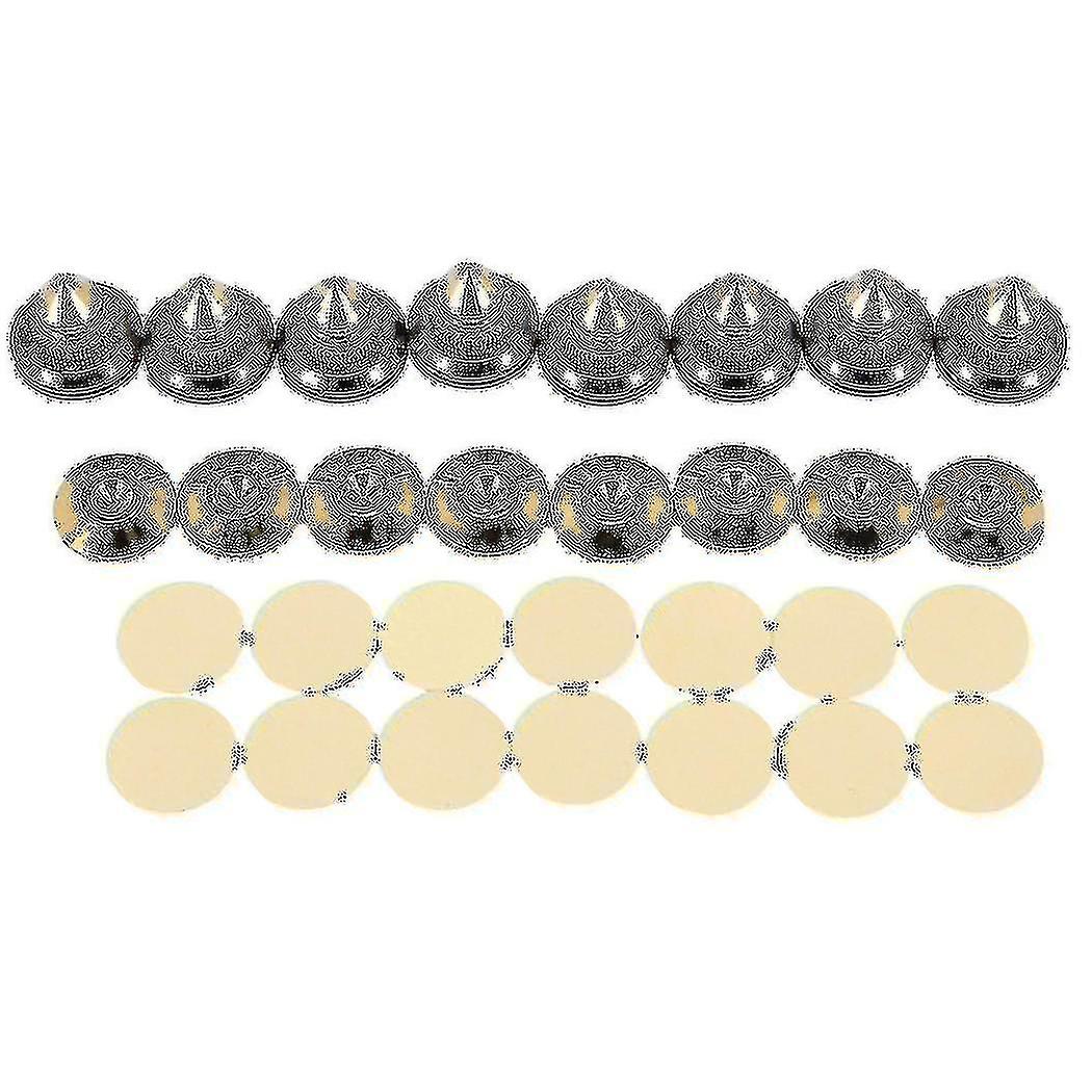 8 Set Golden-plated Speaker Spikes, Speaker Stands Cd Audio Subwoofer Amplifier Turntable Isolation