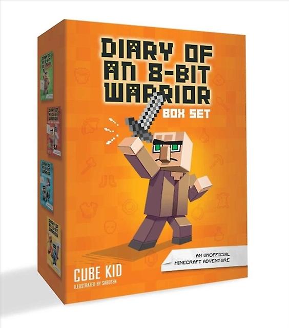 Diary Of An 8bit Warrior Box Set Volume 14 by Cube Kid Paperback Book