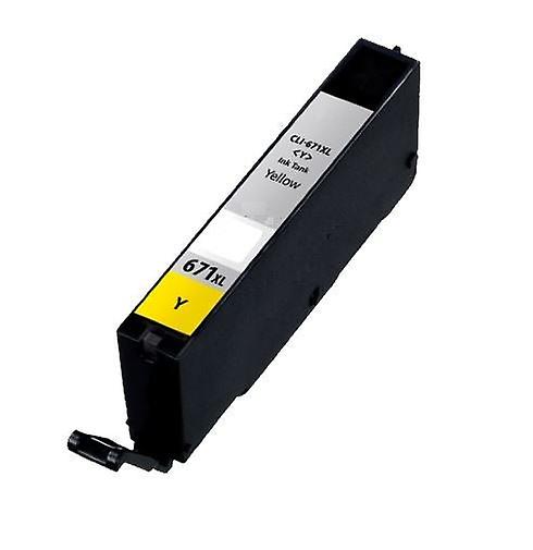 Compatible Canon Pgi-670xl Yellow High Yield Inkjet