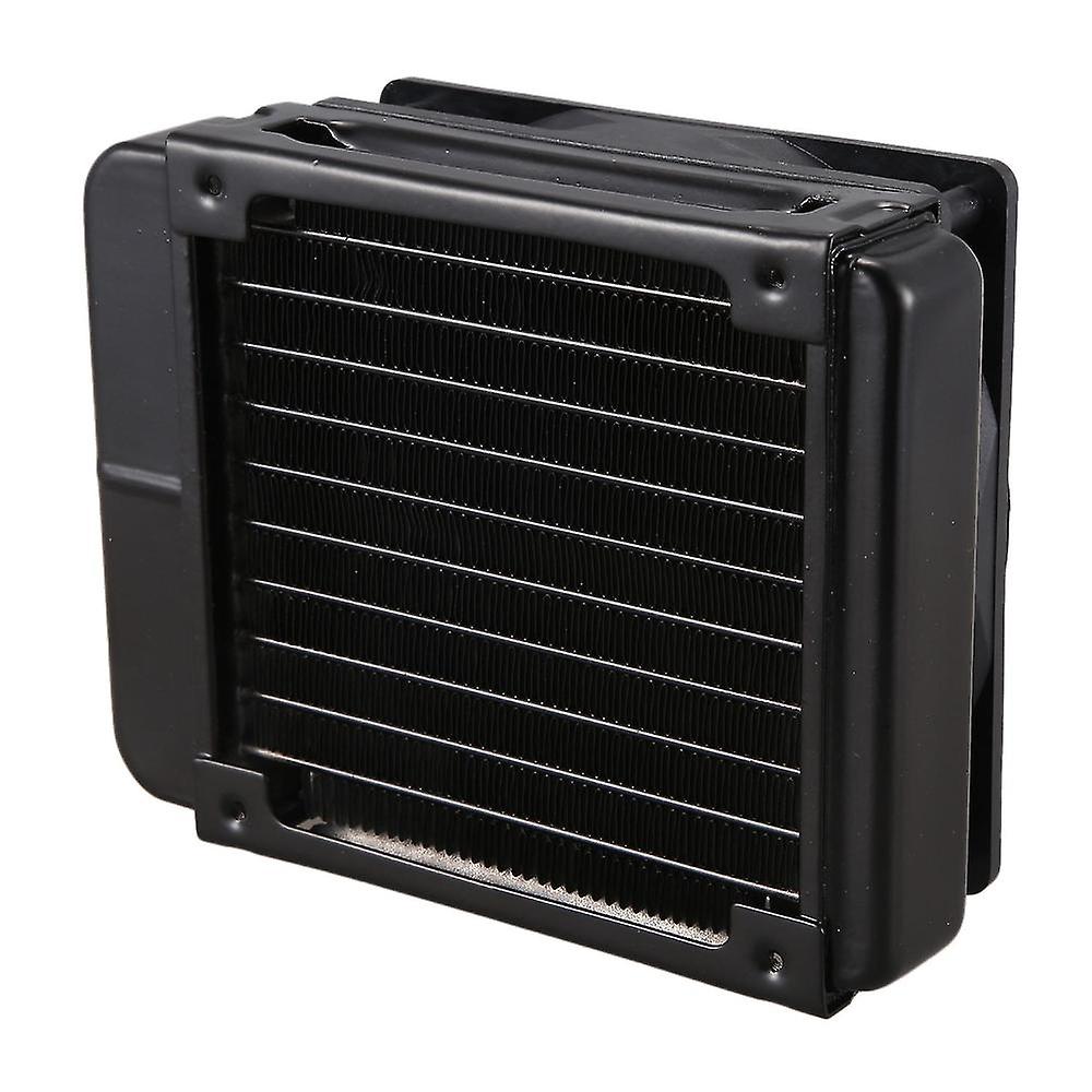 120mm 10 Pipe Water Cooling Cpu Cooler Row Heat Exchanger Radiator With ...