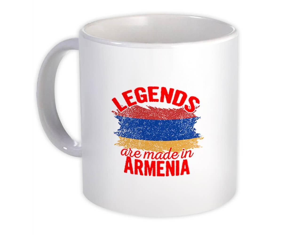 Legends are Made in Armenia: Gift Mug Flag