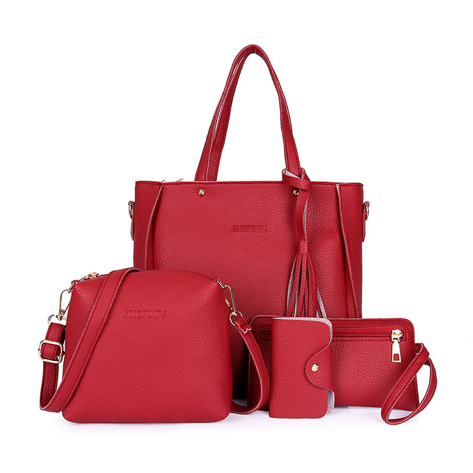 Purses And Handbags For Women Simple Practical Lychee Pattern Bag
