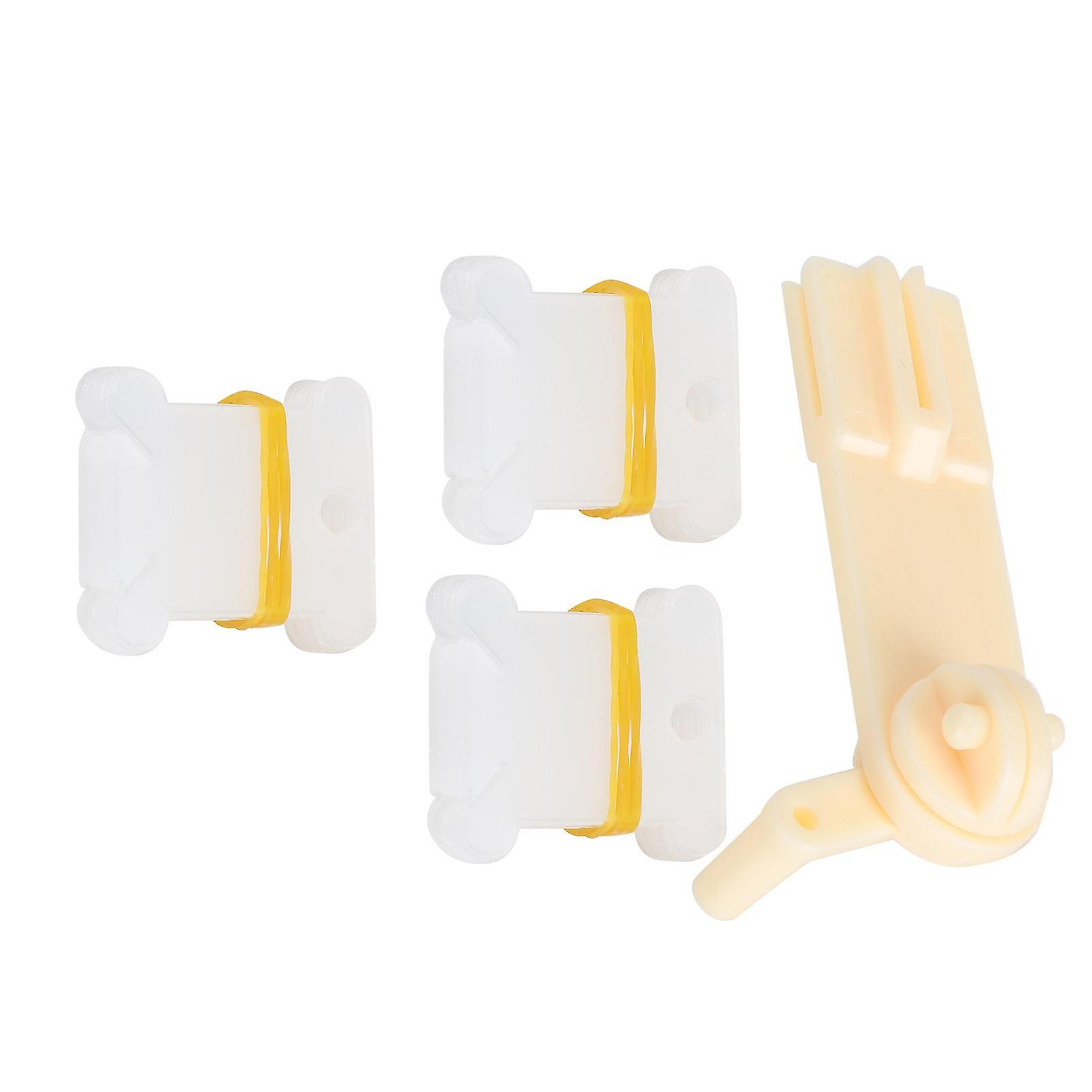 Embroidery Floss Organizer Set Cross Stitch Plastic Bobbin Manual Winding Machine Tool