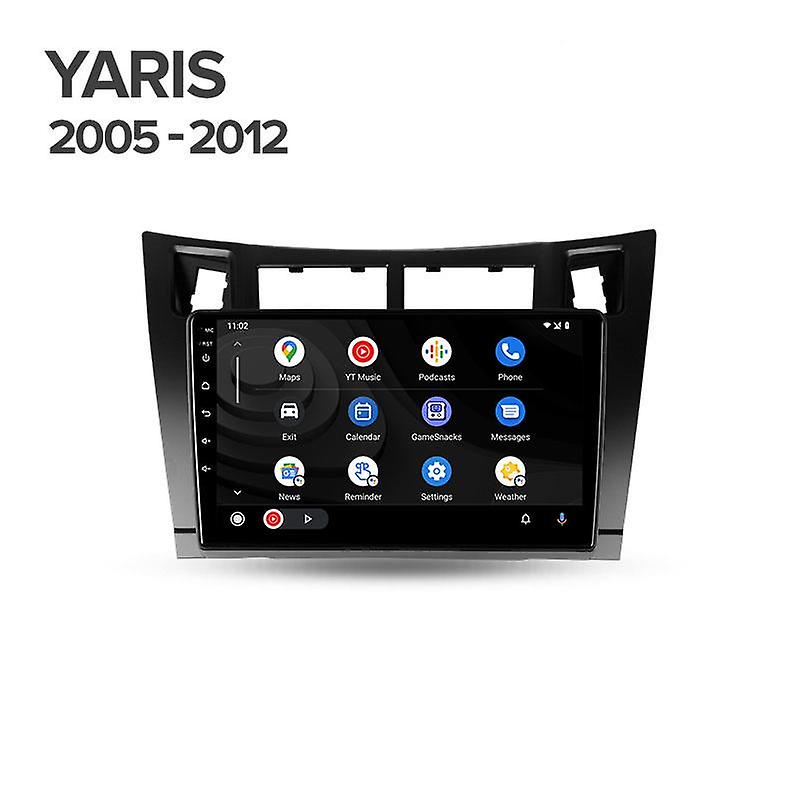 CarPlay Android Auto Radio for Toyota Yaris XP90 2005 - 2012 Car Multimedia GPS 2din autoradio