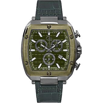 Gc spirit tonneau Men's Watch Analog Quartz with Cowhide Bracelet Y83011G9MF