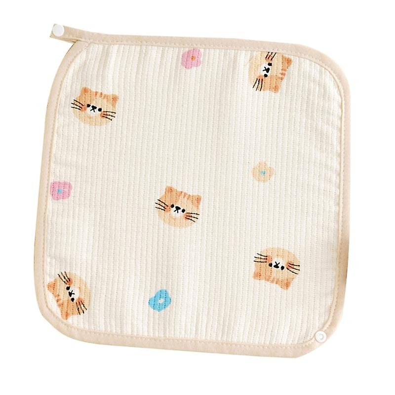 3-layers Saliva Towel Multifunctional Washing Towel for Feeding and Drool Catch