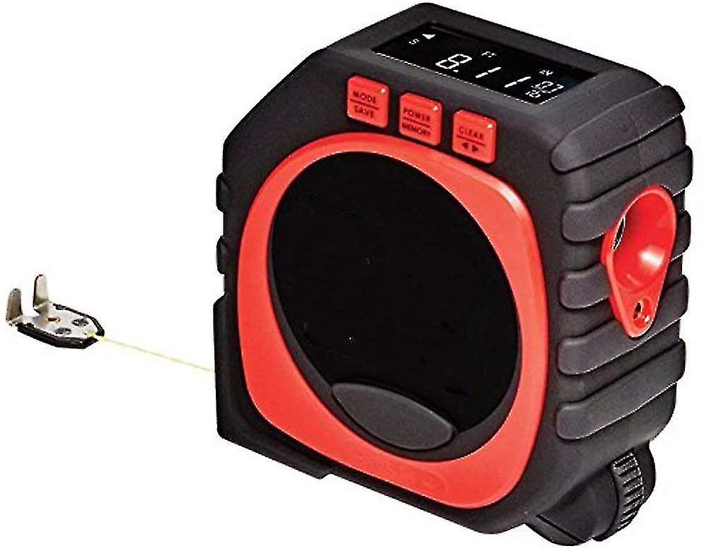 Digitale meetlint - 3-in-1 multifunctionele laserlintmaat Laser Roller Mode Meetinstrument
