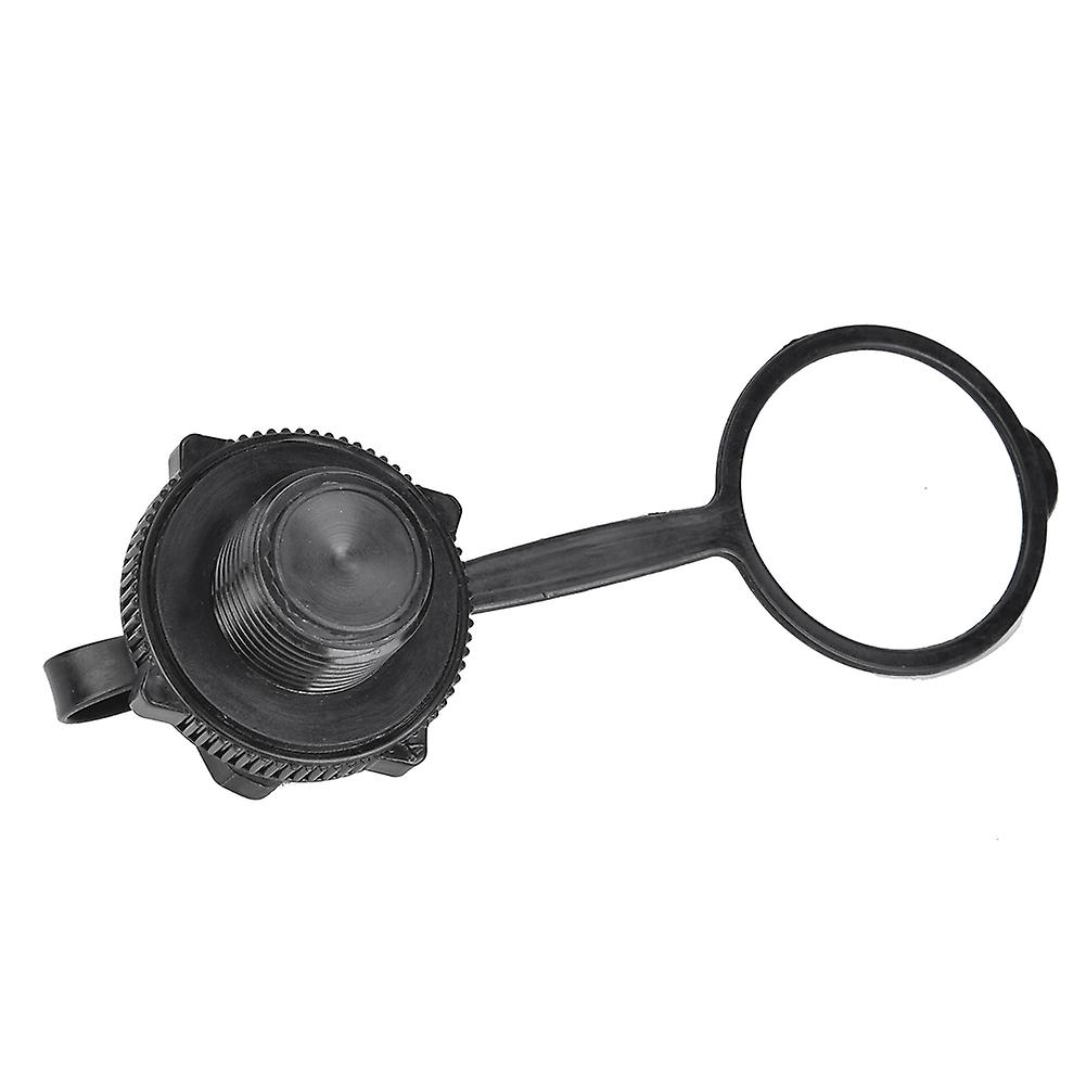 Plastic Black Durable Replacement Inflatable Fishing Dinghy Boats Boat Air Valve D Caps Screw for INTEX 68345/68347/68349/68351Black Air Valve D