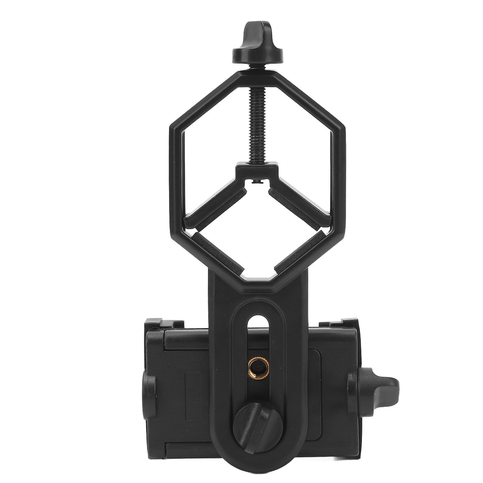 Telescope Phone Mount High Density EVA Light Metal Shell Cellphone Telescope Adapter Mount for 2.4 to 3.9in Wide Phone