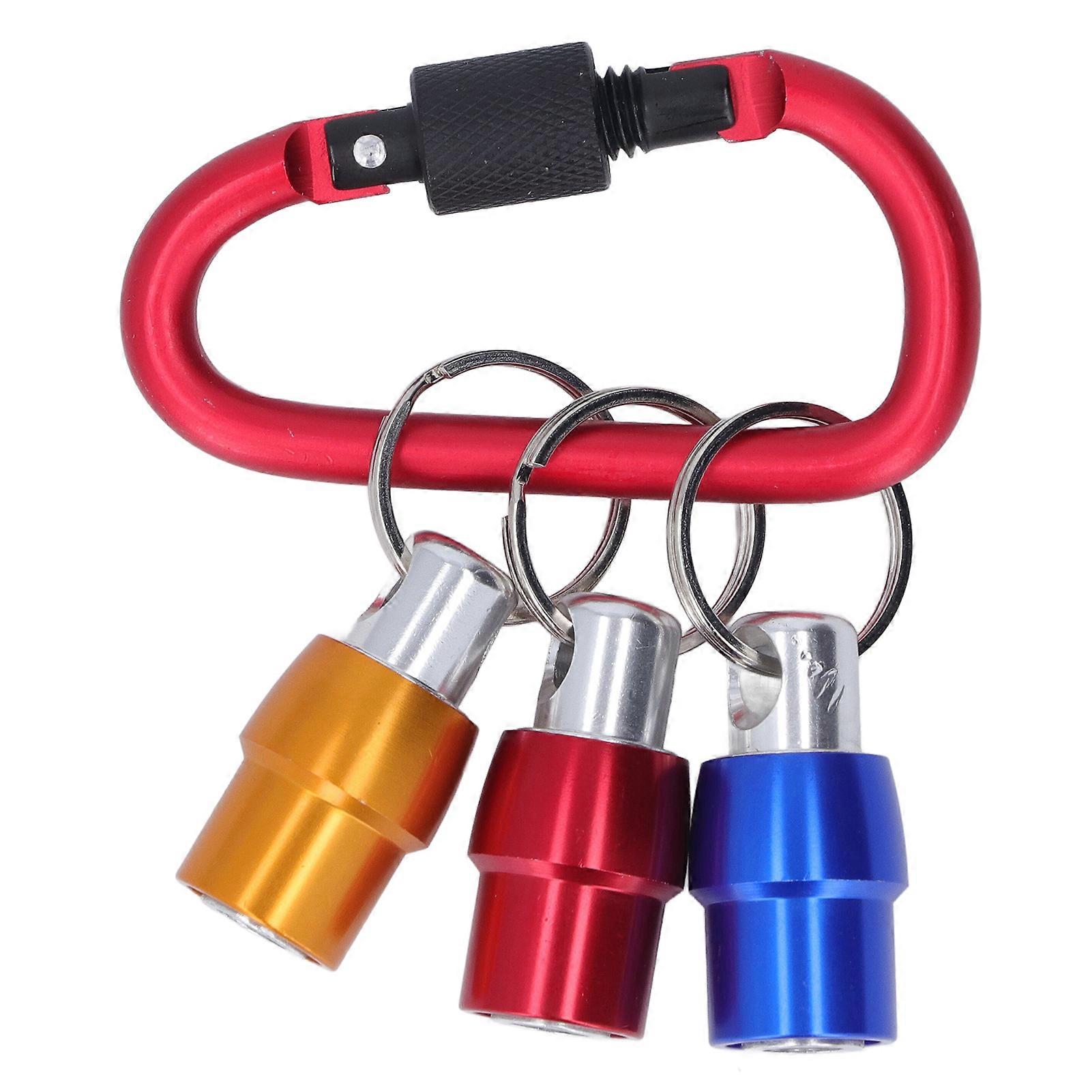 Hexagonal shank screwdriver bit chuck Three colors for quick change, portable