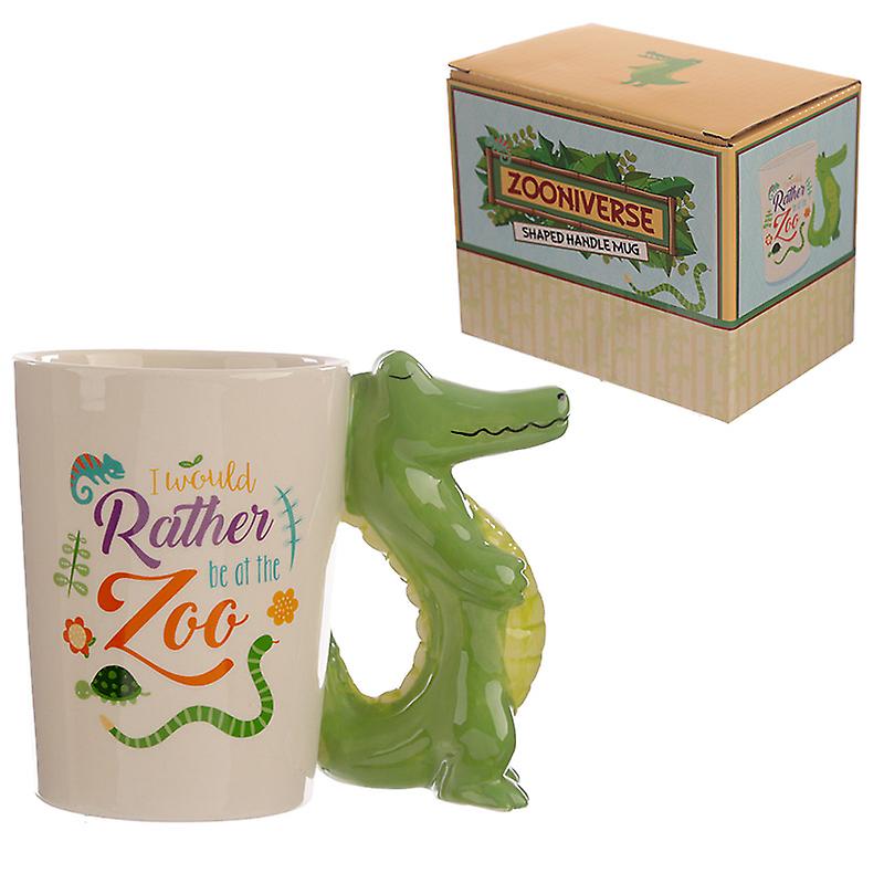Tasse de poignée en forme de collection - Crocodile X 1 Pack