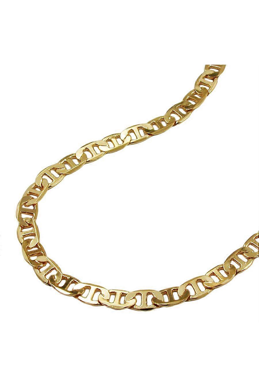 Necklace Thin Mariner Chain Gold Plated 45cm - Gl205003-45