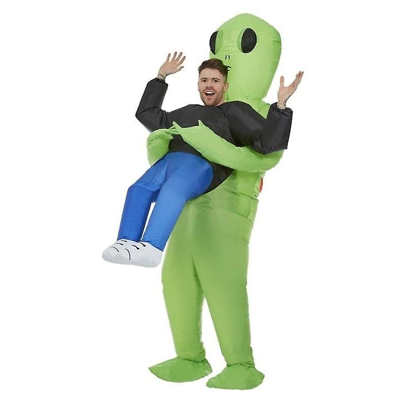 Disfraz Inflable de Abducción Alienígena Verde 63058