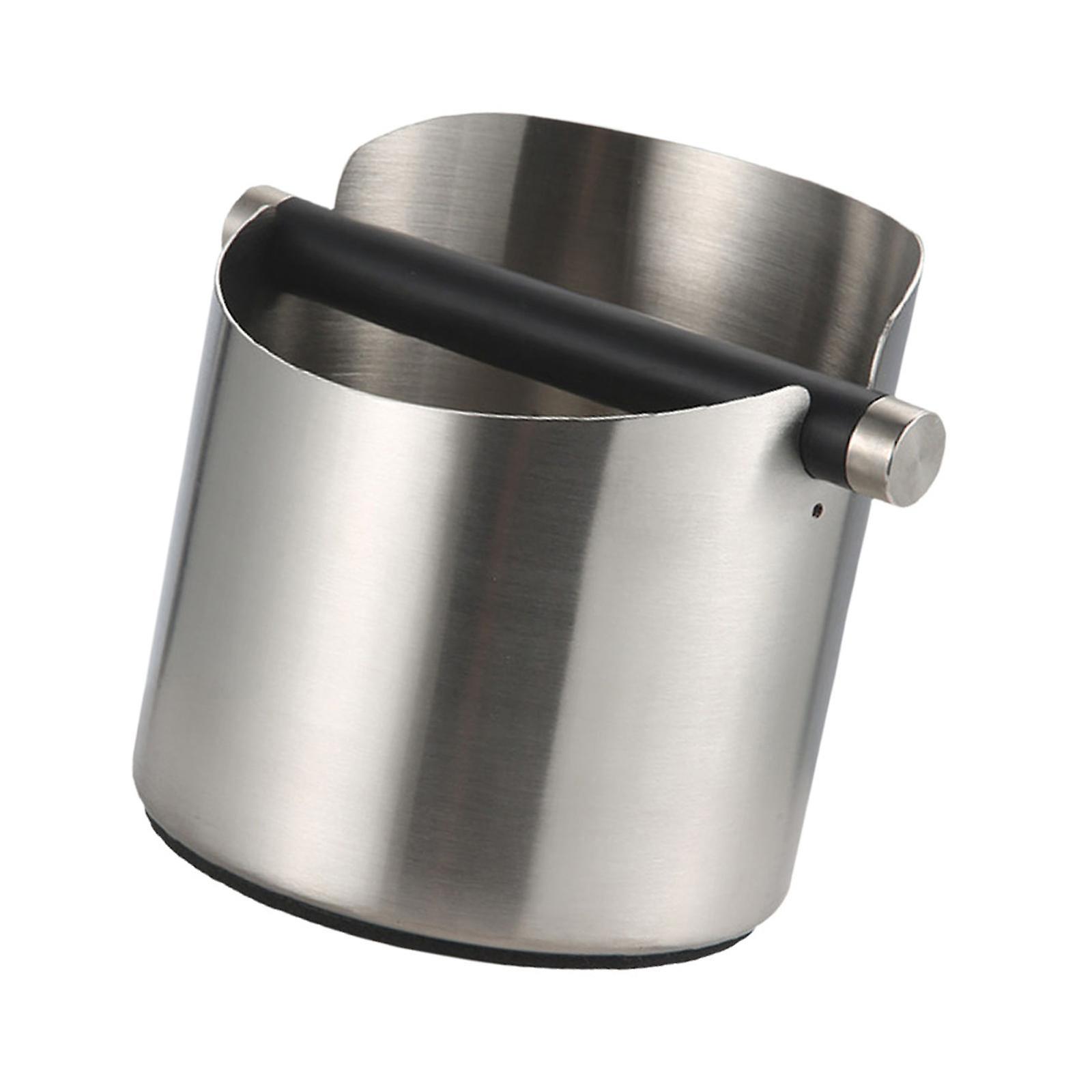 Espresso-Klopfbox, Edelstahl-Kaffeepuck-Behälter