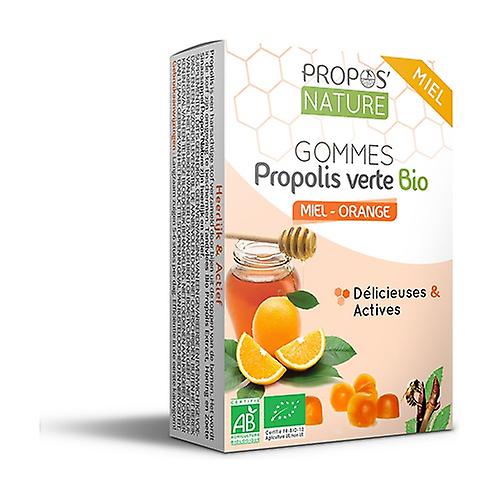Organic honey / orange propolis gums 45 g