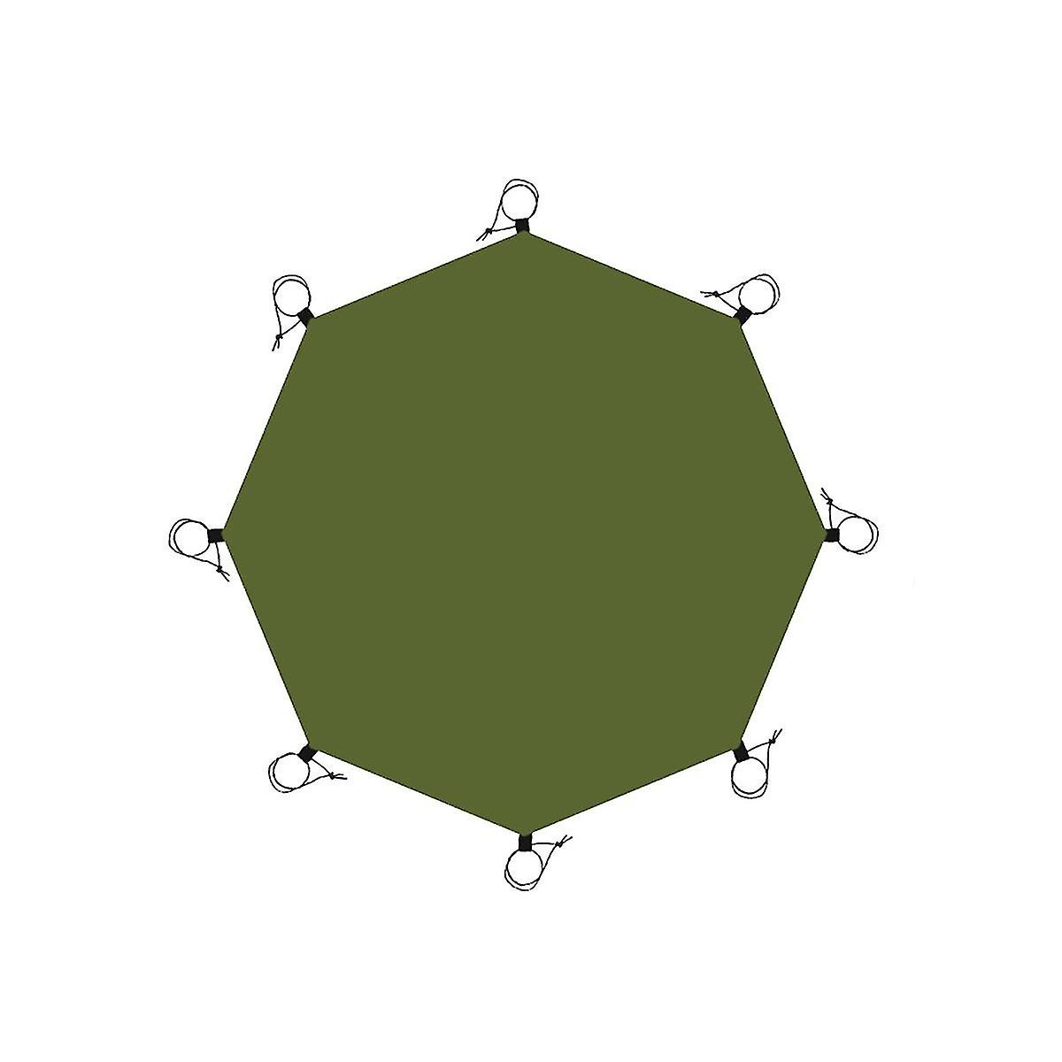 4.1x4.1 meter camping mat octagonal waterproof ground mat picnic mat large tarpaulin awning shade be