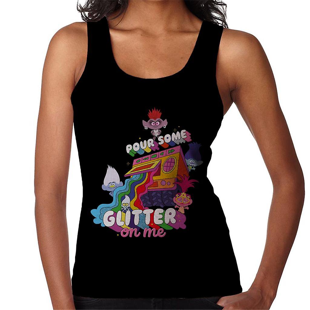 Trolls Pour Some Glitter On Me Women's Vest