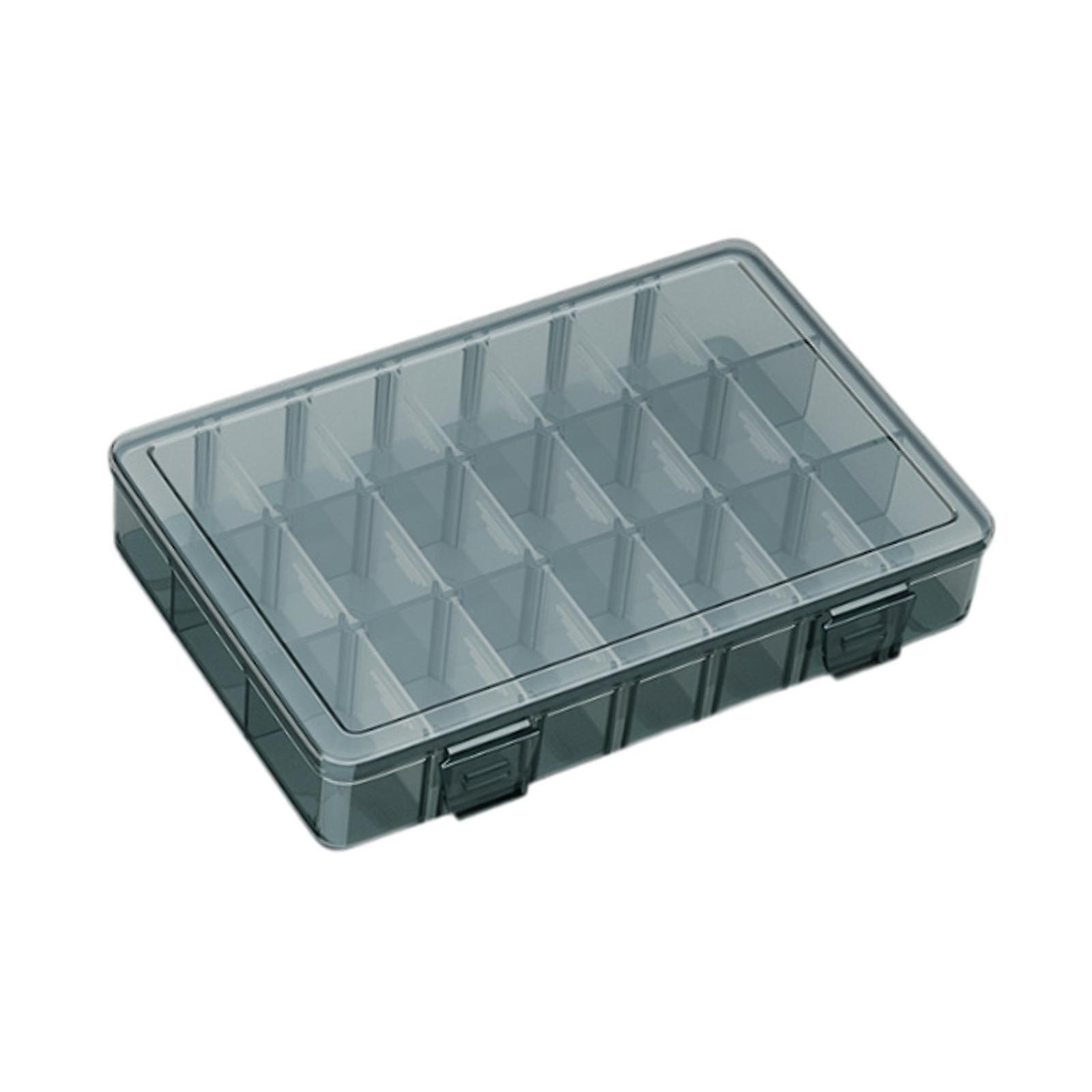 Screw Organizer Storage Bin Garage with Lid Tool Box for Jewelry Screws Nuts 21 grids
