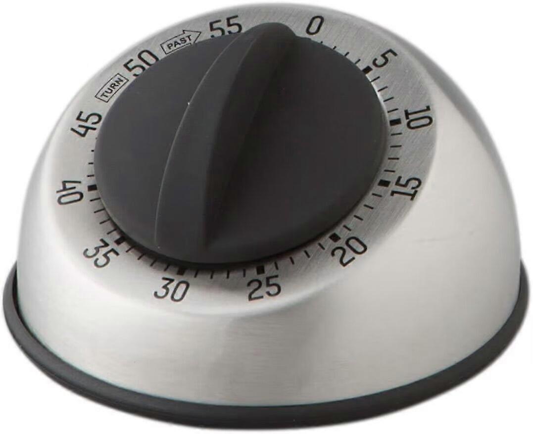 Mechanical Stainless Steel Timer for School, Learning, Projects, and Kitchen Tasks,  Multicolor