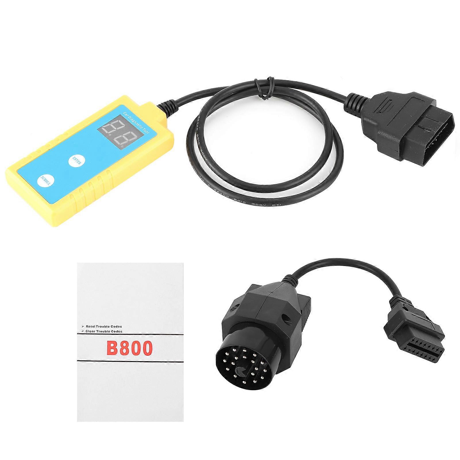 B800 Diagnostic Scanner LCD Display SRS Reset Tool ODB2 Fit for E36 Auto Car Tool E2U111