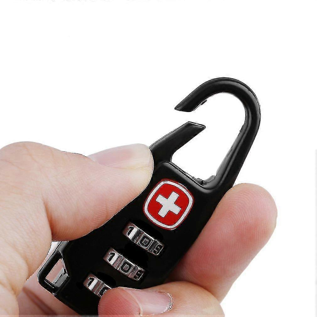Practical Zinc Alloy Cross Combination Lock Code Number For Luggage Bag Drawer
