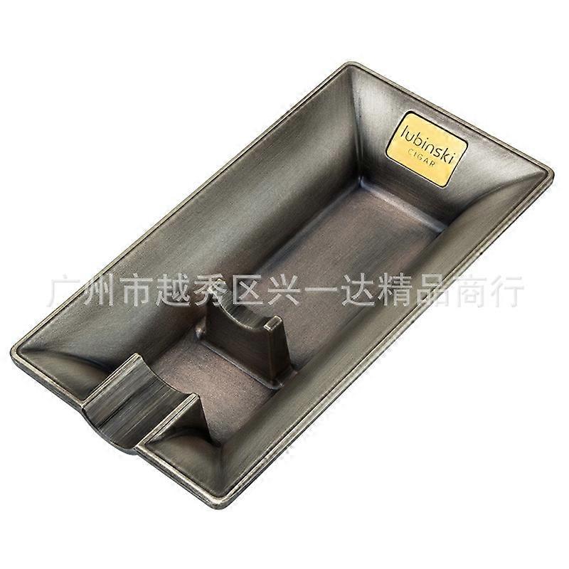 Rubinski Cigar Ashtray Single Smoke Trough Zinc Alloy Electroplating Classical Style Lubinski Cigar Ashtray